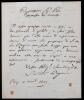 Niccolo Paganini: Acclaimed Violinist and Composer, Rare Autographed Letter Signed in Italian Dated 1831 in Excellent Condition.
