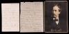 Richard Strauss: Two Autograph Letters Signed and One Signed Cabinet Card