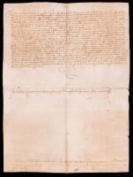 King Charles V: Mid-1500s Document Signed "Yo el Rey" in Remarkable Condition.