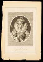 Queen Elizabeth I: Antique Engraving