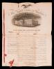 Jacob Thompson as Secretary of the Interior Signed Patent for Improved Mathematical Dividers (Calipers) January 5, 1858