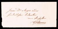 Heinrich Schliemann: Pioneering Archaeologist Best Known for Excavations at the Ancient Sites of Troy and Mycenae. Rare Autograp