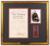 Kaiser Wilhelm II of Germany: Original Hand Signed Document Dated 1894 with Honour Cross of the World War 1914/1918