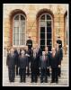Mikhail Gorbachev & Giulio Andreotti Autographed Photo Posing with Other World Leaders including Geo. H. W. Bush John Major & Hl