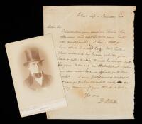 Daniel Webster: Autographed Letter Signed, One Page No Date