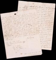 Zachary Taylor, 12th US President: Transcribed Will Which Includes Special Considerations for His Servants/Slaves