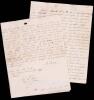 Zachary Taylor, 12th US President: Transcribed Will Which Includes Special Considerations for His Servants/Slaves
