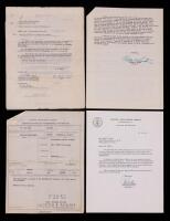 Otto Reik's Post WWII Career: The Central Intelligence Agency including Typed Letters Signed by Walter Smith Allen W. Dulles On