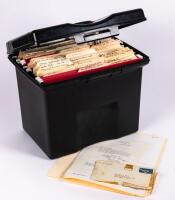 Otto Reich: Full File Box of Archived Autograph Letters Signed by Notables of the 1950s/60s: Authors, Artists, Presidential Advi