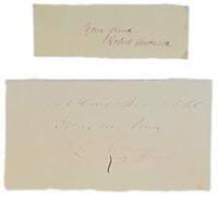 P. G. T. Beauregard and Robert Anderson - Pair of Civil War Opposing Commander Signatures