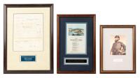 Artifacts from the Civil War: Original Yankee Song Sheet, US Pay Voucher and Two Words in Stonewall Jackson's Hand
