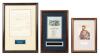 Artifacts from the Civil War: Original Yankee Song Sheet, US Pay Voucher and Two Words in Stonewall Jackson's Hand
