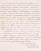 Col. James Clay Autograph Letter Signed: Headquarters, 44th New York Volunteers, March 14, 1863 to Military Secretary in Albany