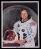 Apollo 11: Neil Armstrong, First Man on the Moon. Outstanding Signed NASA Portrait Photo in White Suit COA by Zarelli