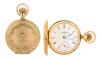 Ladies 14K Yellow Gold Hunter's Style Pocket Watch by Illinois Watch Keeping Perfect Time