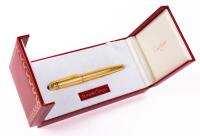 Vintage Original Cartier, Pasha de Cartier, Ball Point Pen in Original Box with Papers and Refill ca. 1992