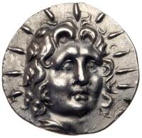 Islands off Caria, Rhodes. Silver Drachm (3.80 g), ca. 88/42 BC-AD 14