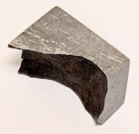 Etched Gibeon Iron-Nickel Meteorite