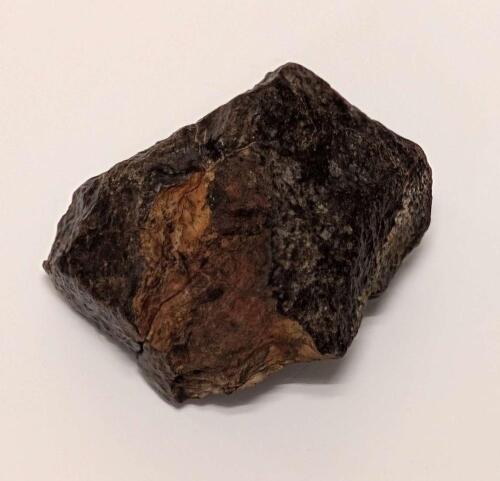 Stony Meteorite With Fusion Crust