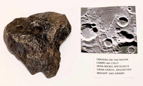 Esthetic 600 GramCampo Del Cielo Iron-Nickel Meteorite