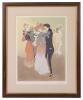 Ra&Atilde;&ordm;l Soldi. "Tango in Paris" Serigraph 1988 Signed