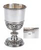 Stunning and Rare Tiffany & Co. Sterling Silver Kiddush Cup Hallmarked Tiffany & Co. with Portuguese Hallmark