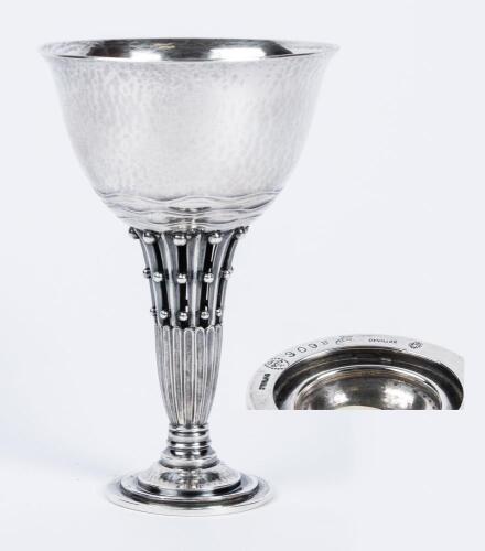 Georg Jensen Goblet/Kiddush Cup, a Landmark of Danish Design and Highly Prized
