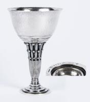 Georg Jensen Goblet/Kiddush Cup, a Landmark of Danish Design and Highly Prized