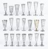 Twenty (21) Russian, Trumpet Shaped, 84 Silver Kiddush/Vodka Cups, The Bulk from the 19th Century in Overall Excellent Condition