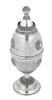 Beautiful Bezalel Sterling Silver Etrog Box, Jerusalem, circa 1950