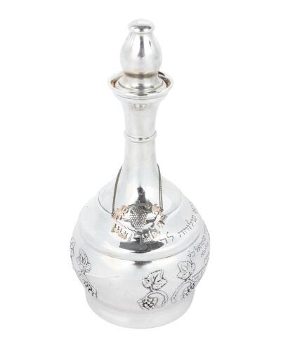 Silver Wine Bottle, Montreal, 1965, Sterling Silver