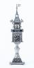 Beautiful Contemporary Besamim Spice Box in Sterling Silver Used in the Jewish Havdalah Ritual that Marks the End of Shabbat, Mi