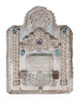 Eastern European Silver Torah Shield (Tas), 19th century