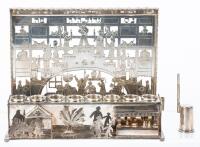 Oded Davidson Signed Silver Menorah