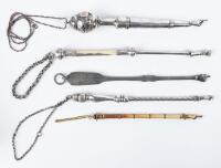 Group of Five Torah Pointers and Accessories, 19th&acirc;&euro;&ldquo;20th Century