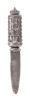 Silver Circumcision Knife with Hidden Powder Compartment, Italy, 19th Century