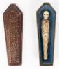 Jewish Memento Mori Coffin with Skeleton, Dated 1827 (Austria)