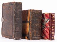 Three Early Hebrew & German&acirc;&euro;&ldquo;Hebrew Prayer Books, 19th&acirc;&euro;&ldquo;Early 20th Century