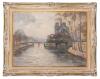 Jan Korthals (Dutch, 20th century), Paris Cityscape