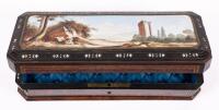 Enamel Box with Porcelain Plaque