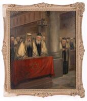 F. Lettau - Interior of a Synagogue, Danzig
