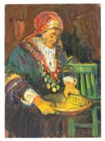 Avi Schwartz, Woman Cooking, circa 2000