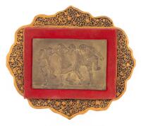 Lice Erlam - "Dancing in the Kibbutz," Bronze Relief, 1940s.