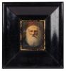 Miniature Oil Portrait of a Rabbi, Late 19th-Early 20th Century