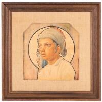 Eliezer Strich (1879-1941) - Portrait of a Yemenite Youth, Jerusalem, 1922