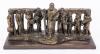 Figural Menorah with Moses and Jewish Historical Figures, c. 1940s