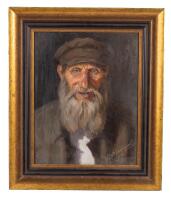 Valerian Stepanovich Nesterov - Portrait of an Elderly Jewish Man, 1955