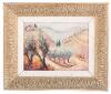 Israeli Landscape Painting, Mid-20th Century, in the Manner of Reuven Rubin