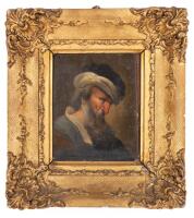 19th Century Oil Portrait of an Oriental Jewish Man
