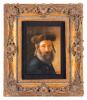Rabbi, After Kaufmann, Signed "B. Metz"